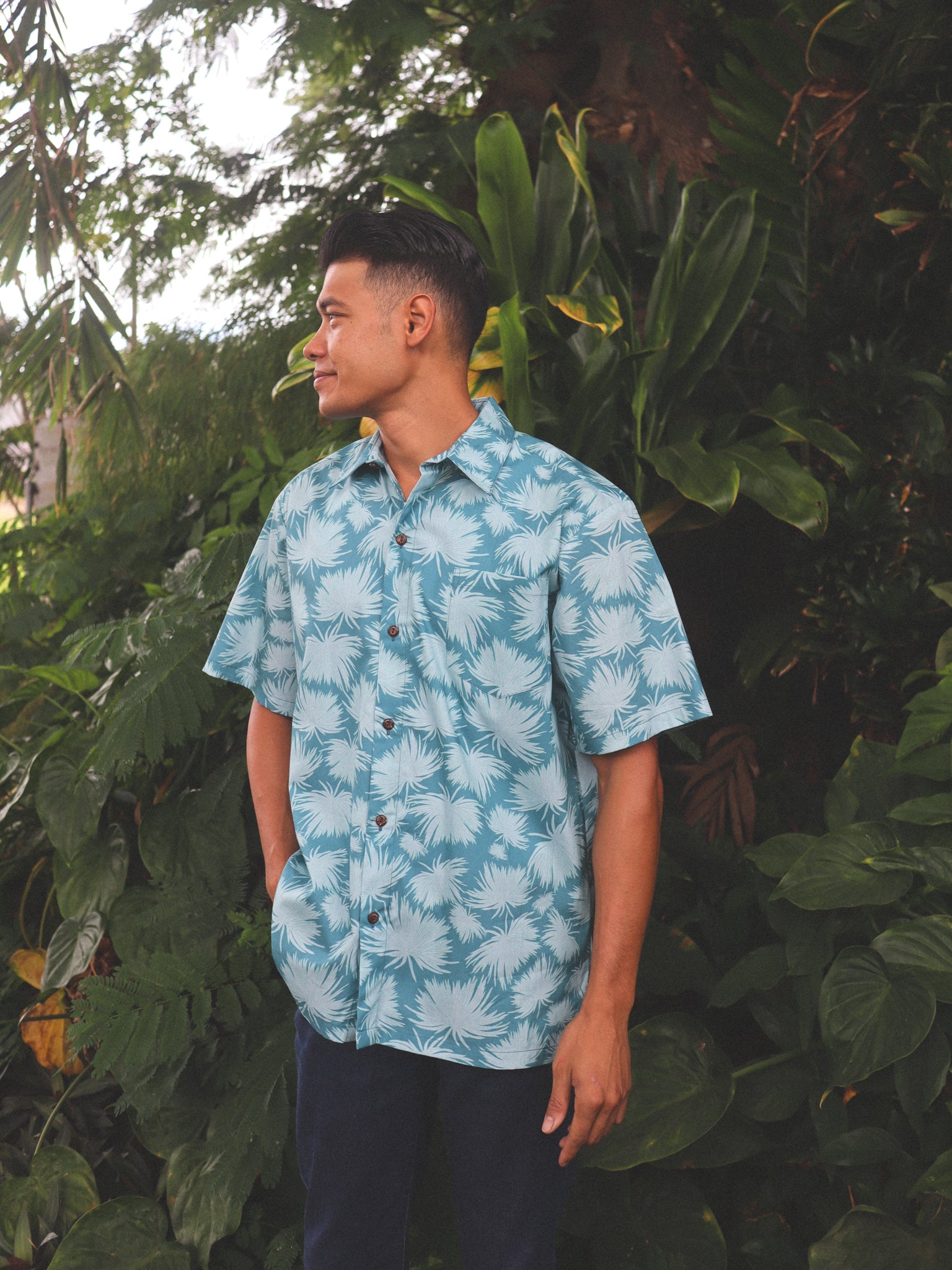 aloha dress shirt TAPA ALOHA SHIRT White 3X