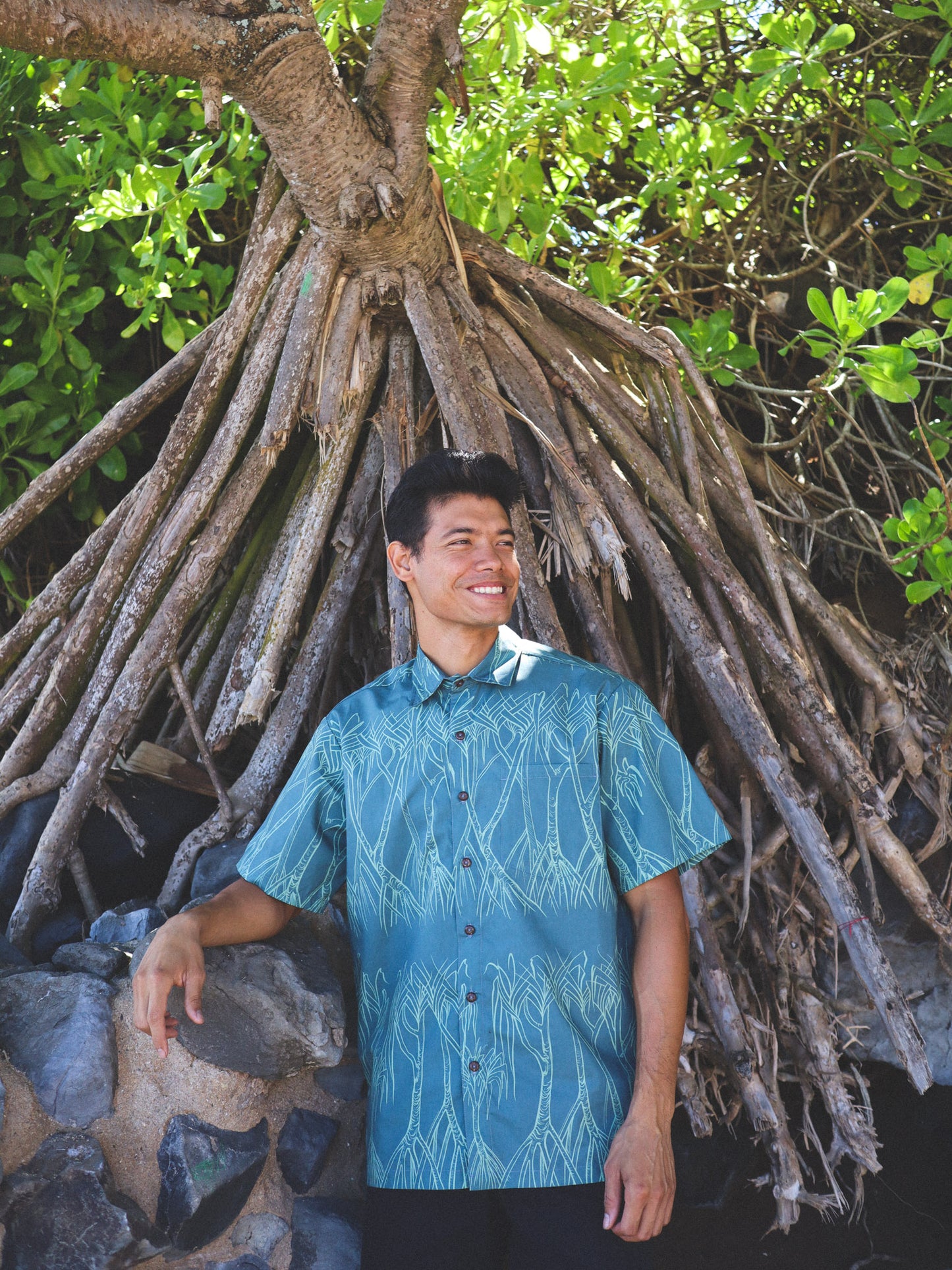 Aloha Shirt Ulu Hala