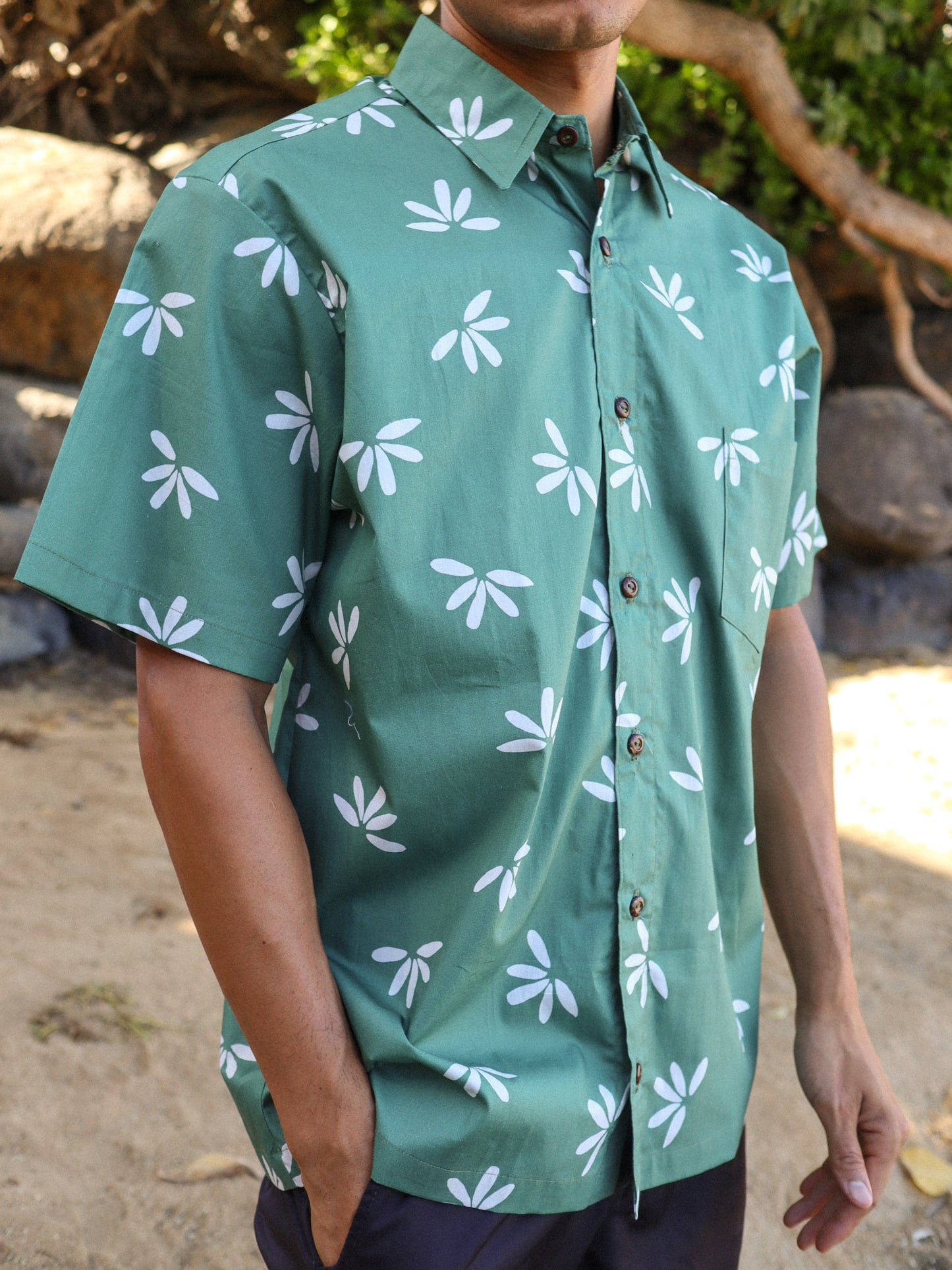 Aloha Shirt Naupaka