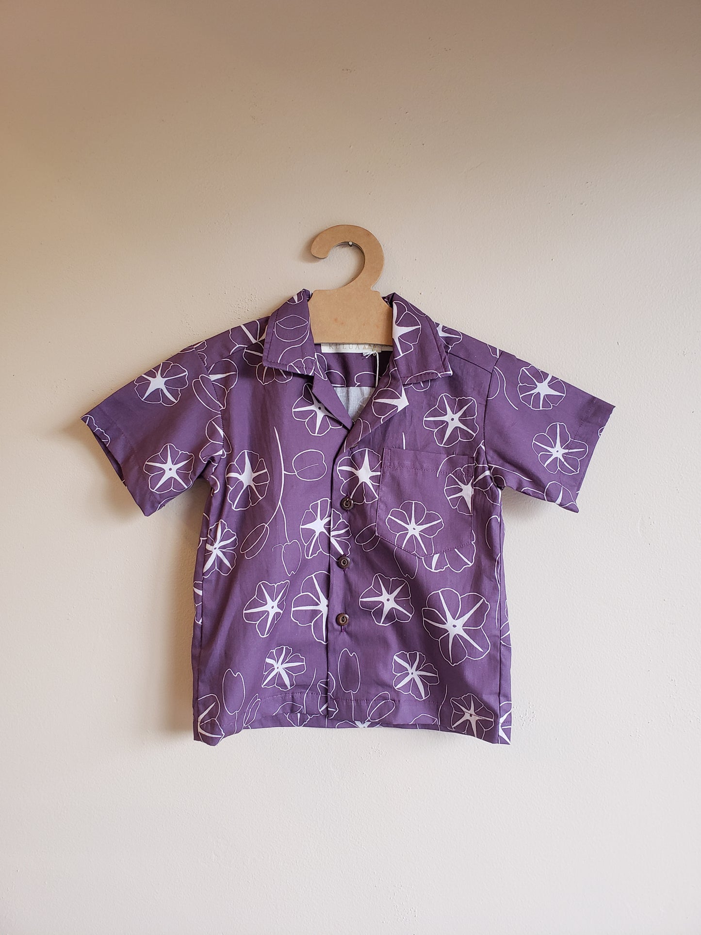 Keiki Aloha Shirt Pōhuehue