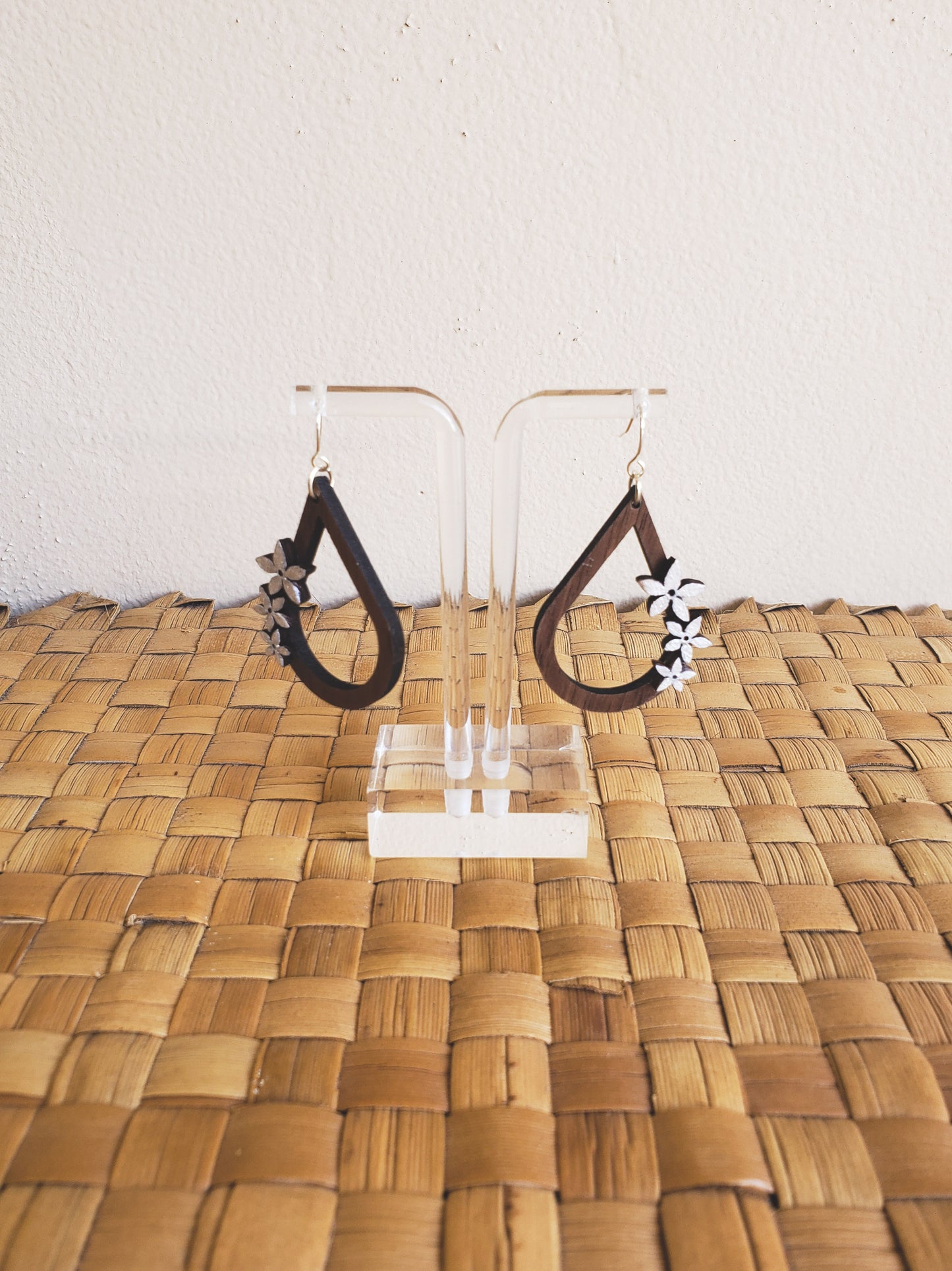 Retro Wood Earrings