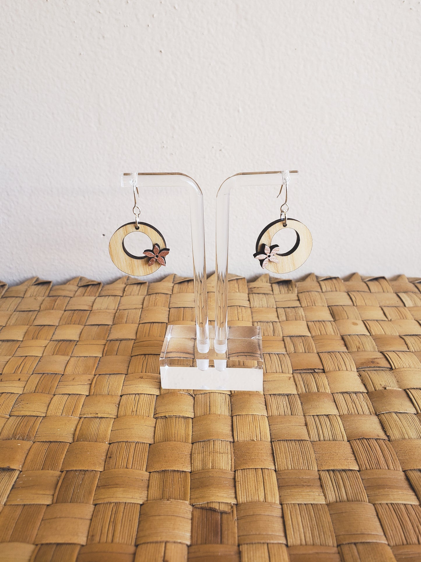 Retro Wood Earrings