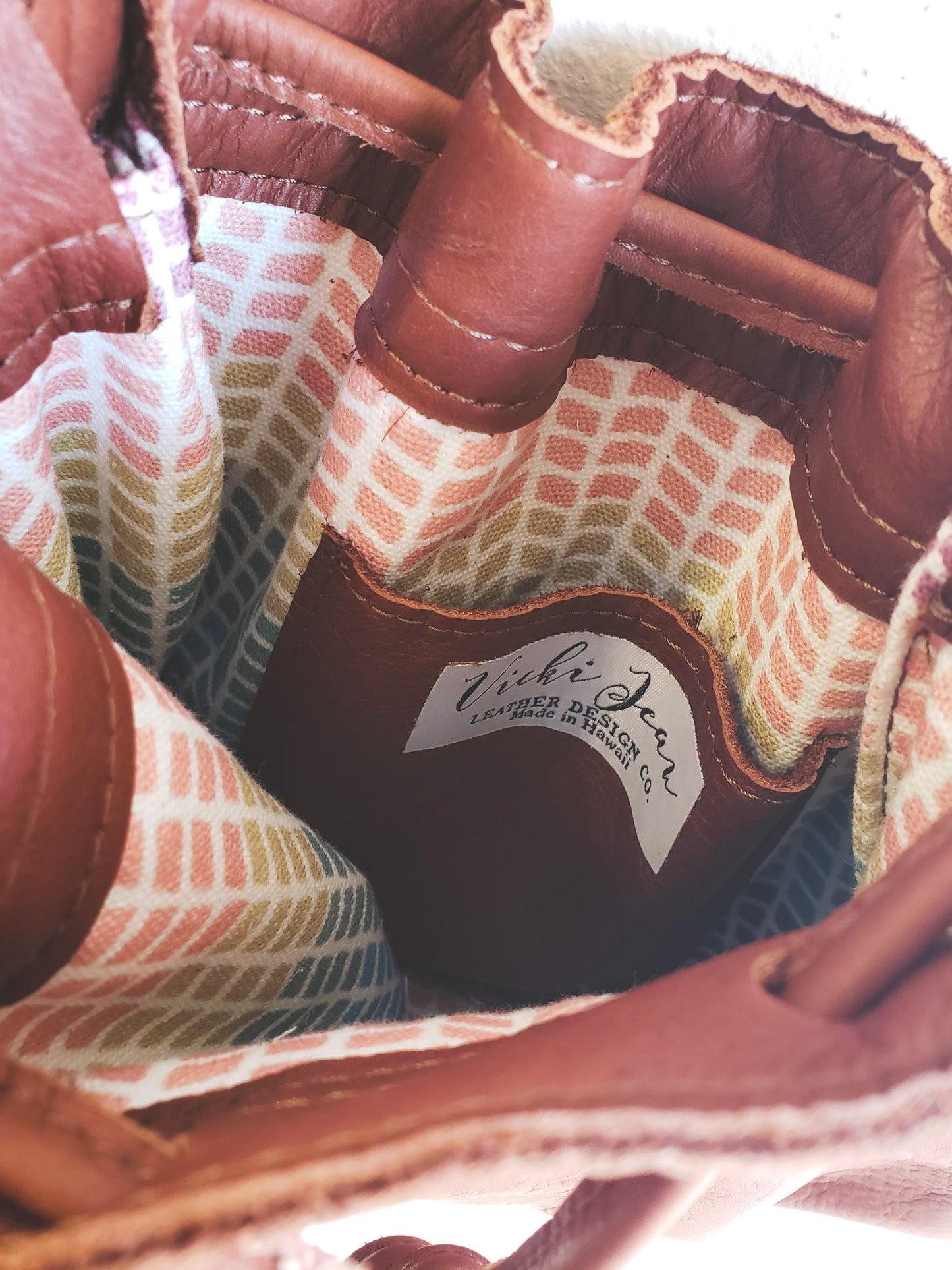 Leather Sugar Bag - Kūlua Collab