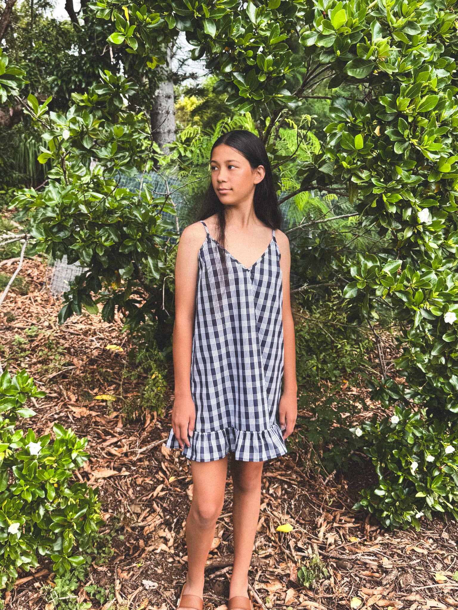 Wela Muʻu Mini Navy Palaka