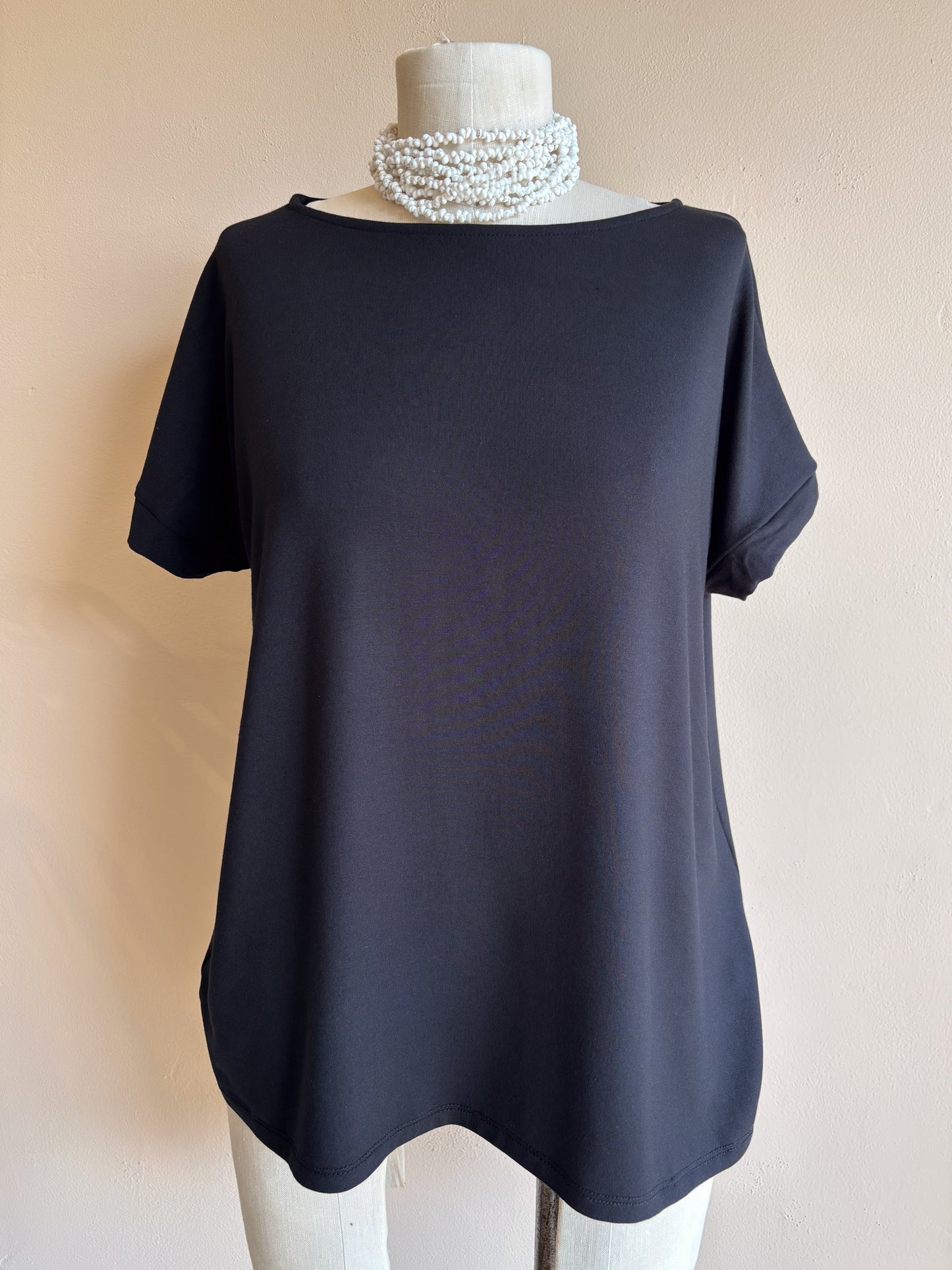 Boxy Top Black
