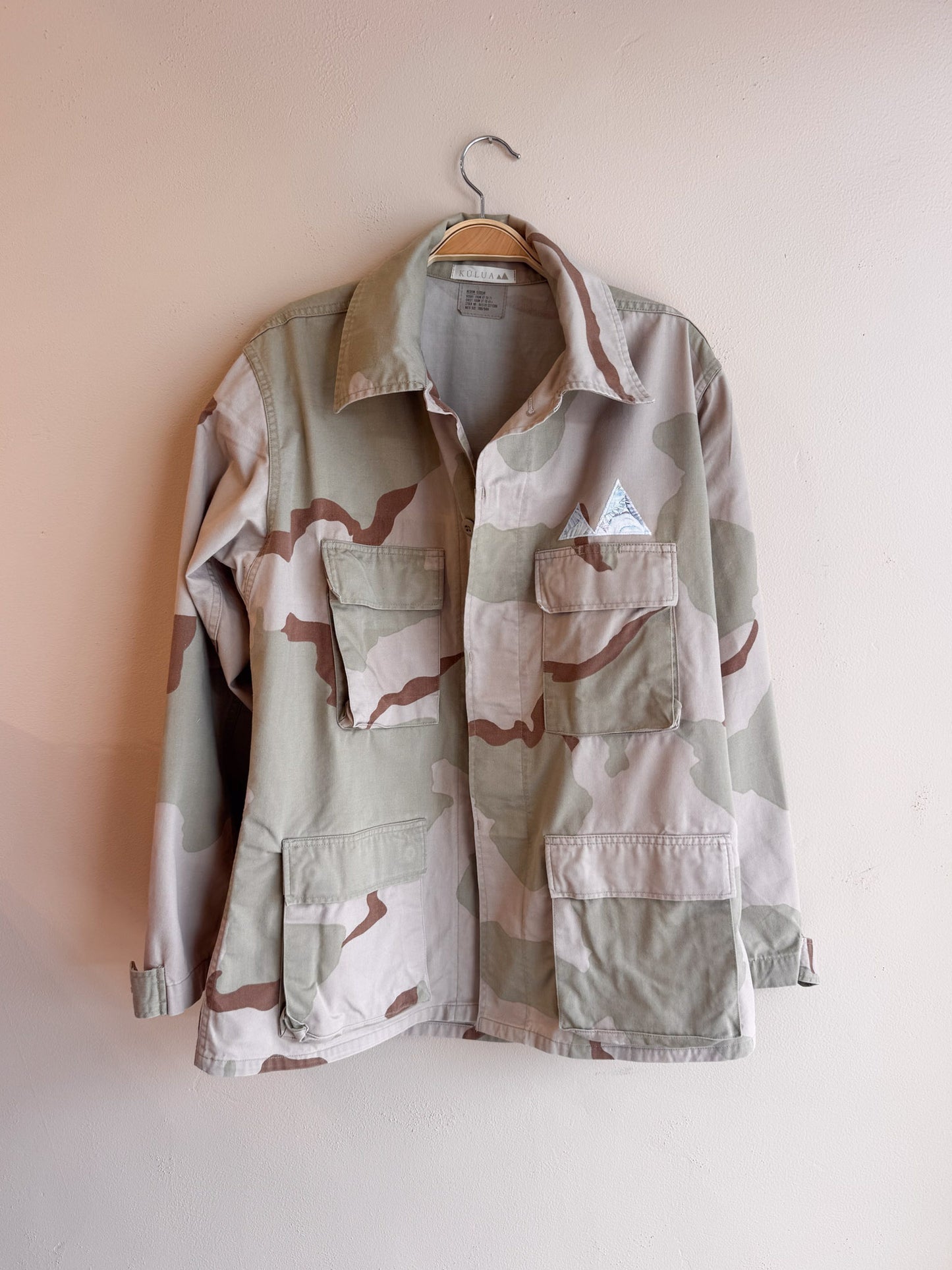 Kūlua Camo Jacket Logo
