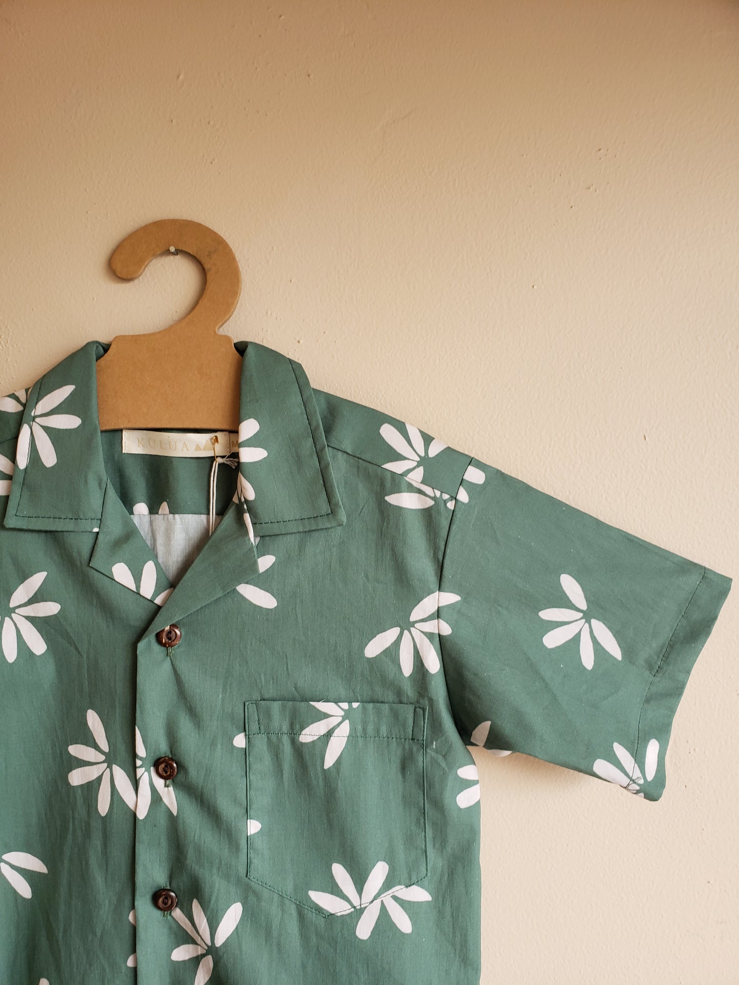 Keiki Aloha Shirt Naupaka