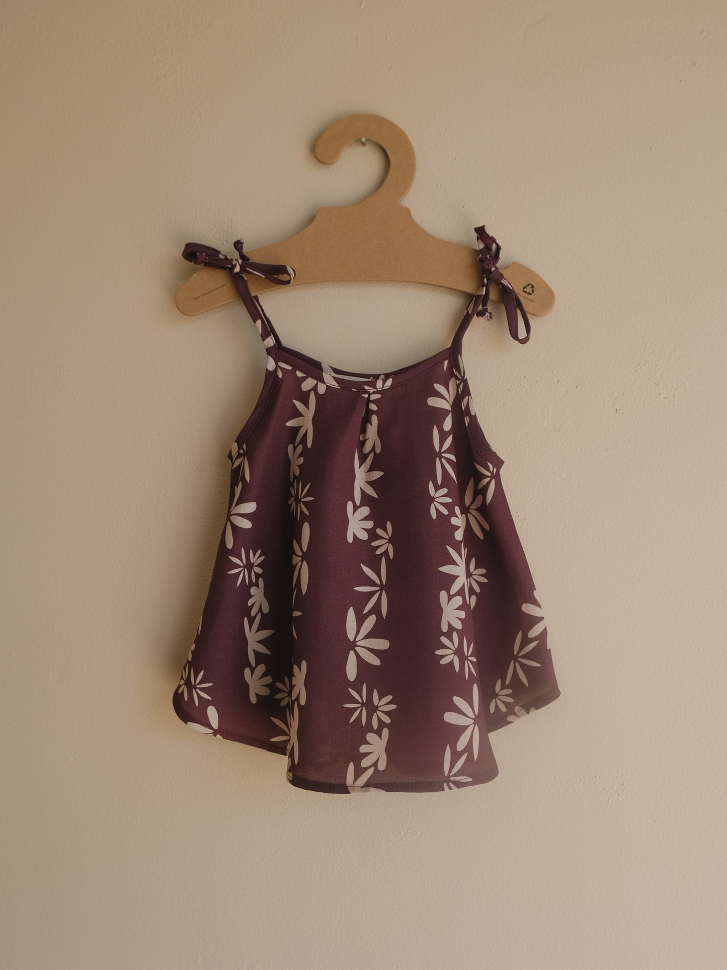 Keiki ʻŌpua Tie Dress Coco Naupaka