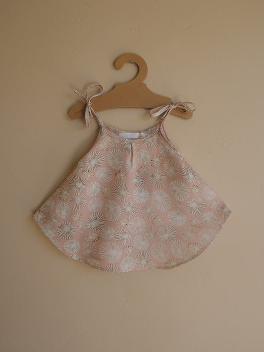 Keiki ʻŌpua Tie Dress Rose ʻOpihi