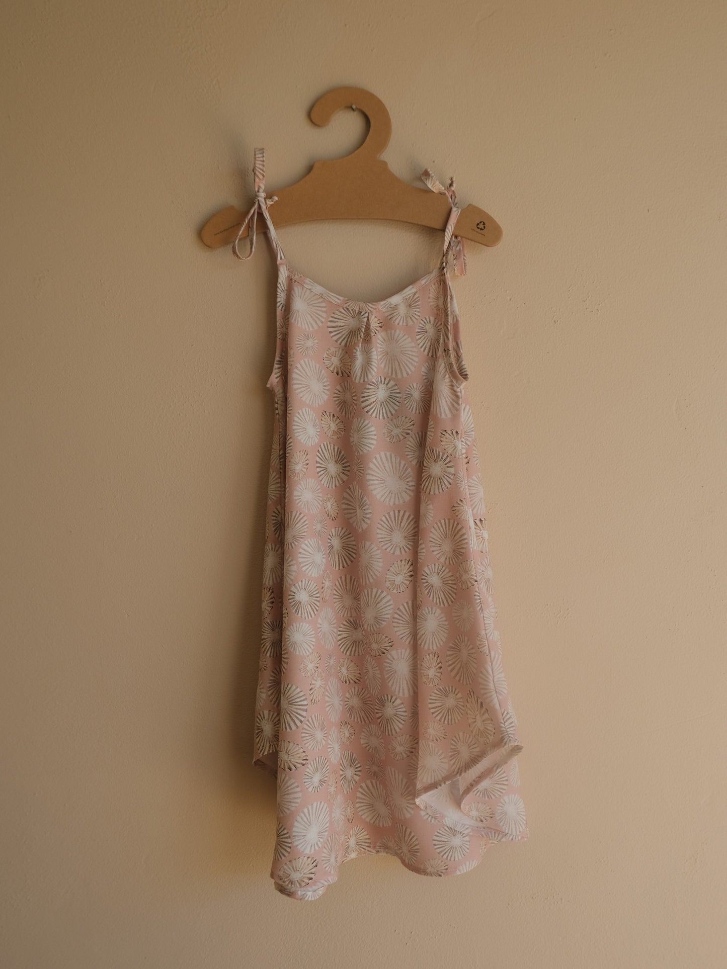 Keiki ʻŌpua Tie Dress Rose ʻOpihi