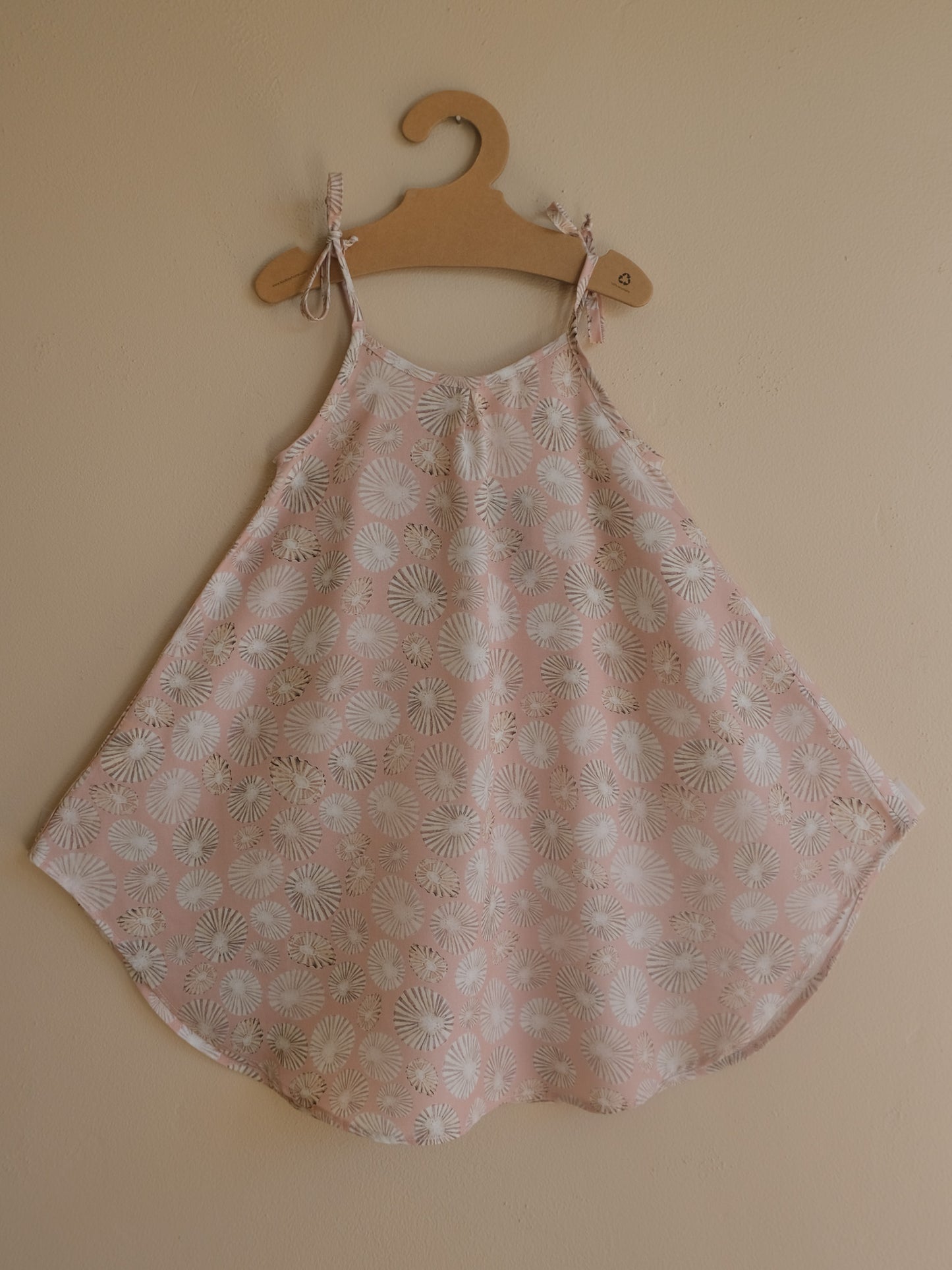 Keiki ʻŌpua Tie Dress Rose ʻOpihi