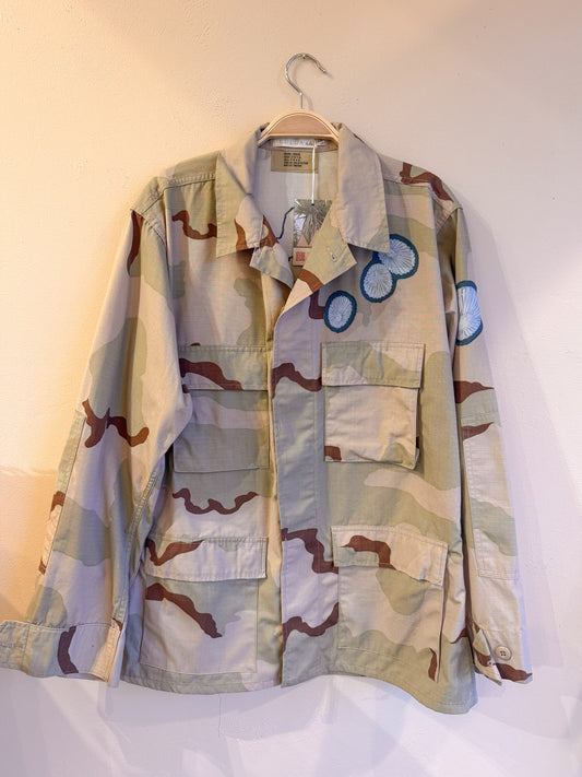 Kūlua Camo Jacket Teal ʻOpihi