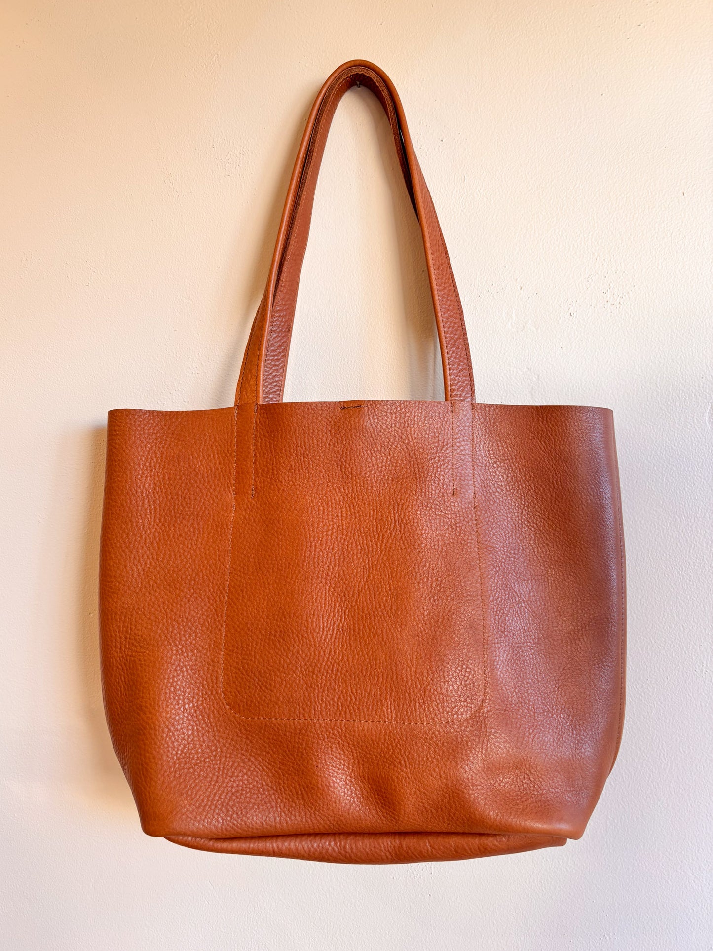 Leather Dottie Tote