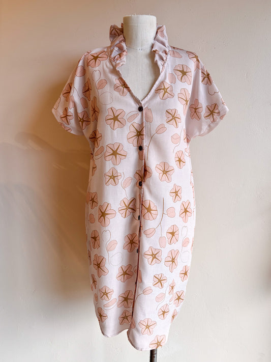 Muʻu Shirt Dress Shell Pōhuehue