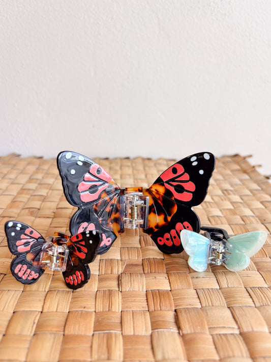 Native Butterfly Hair Clip