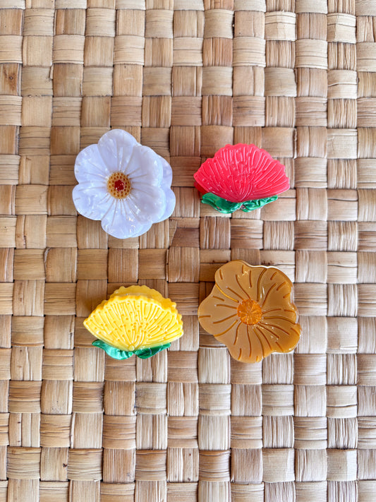 Native Flower Mini Clip