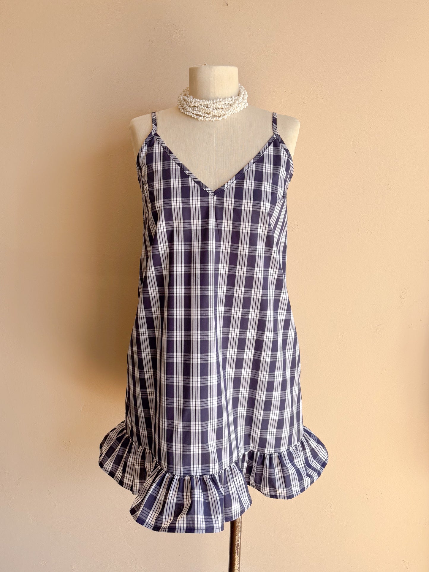 Wela Muʻu Mini Navy Palaka