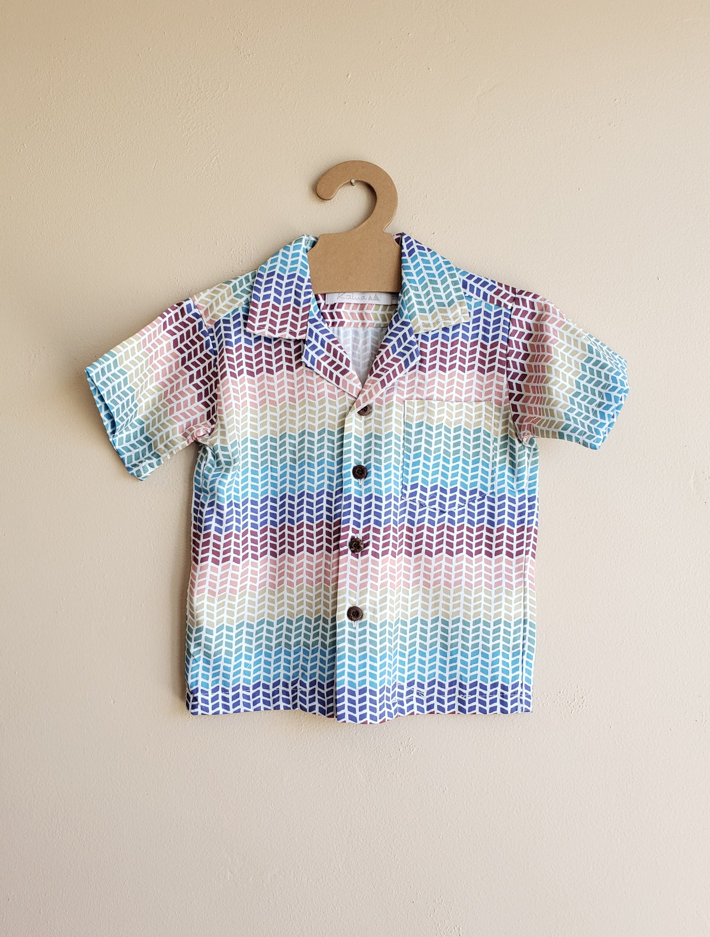 Keiki Aloha Shirt Ānuenue
