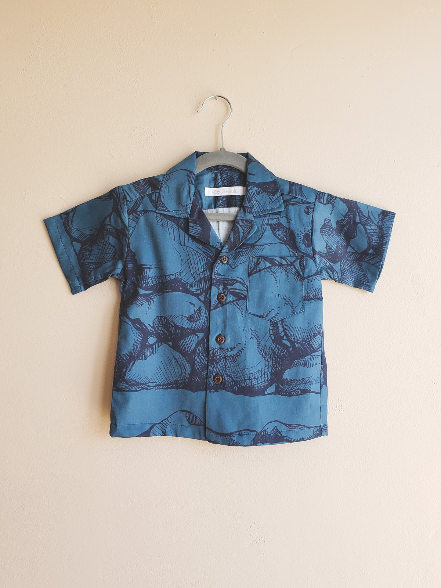 Keiki Aloha Shirt Pōhaku